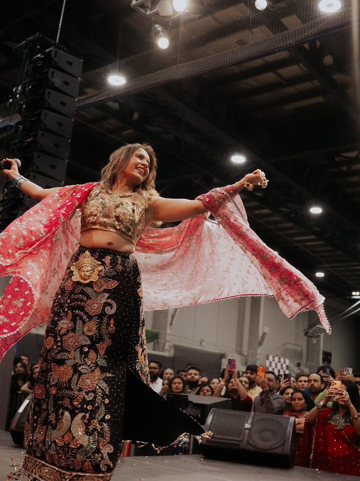 Aishwarya Majmudar Live at Sydney Olympic Stadium Arena